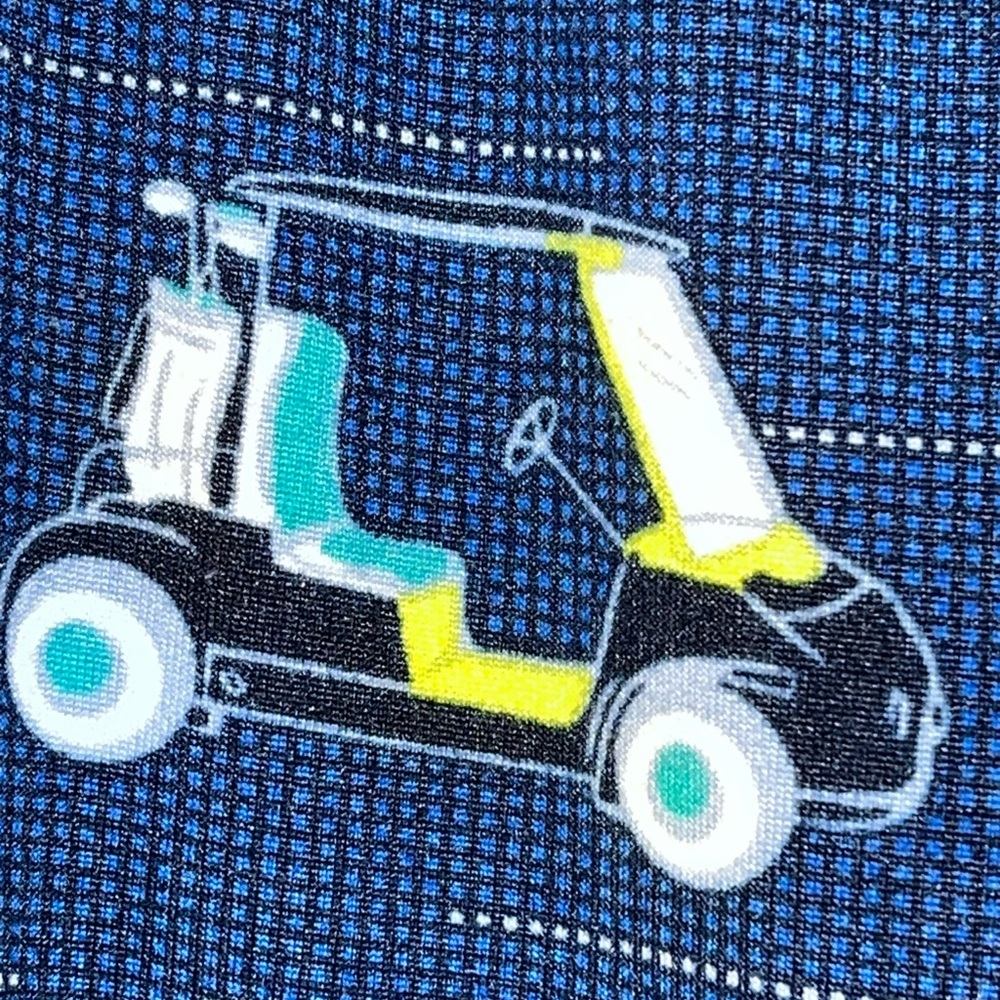 PGA TOUR Men's Golf Cart Pajama Pjs Lounge Pants Blue Size Large Soft - Picture 4 of 9